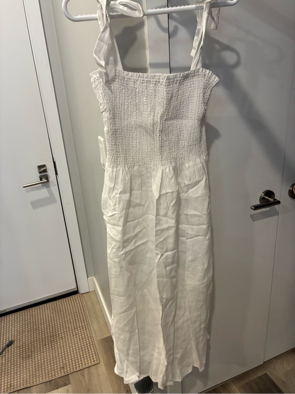 Wilfred Golden Hour Linen Dress